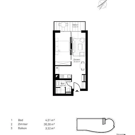 Apartament White Pearl 2.15 Timmendorfer Strand